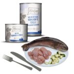 DUO von saftigem Hühnchen & Forelle an gedämpfter Zucchini – Bild 3