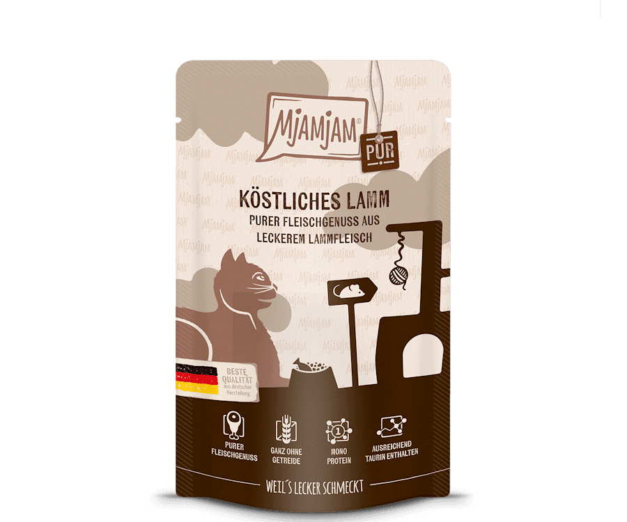 Mjamjam-Lamm-125g.png Purer Fleischgenuss – Lamm pur – Bild 1