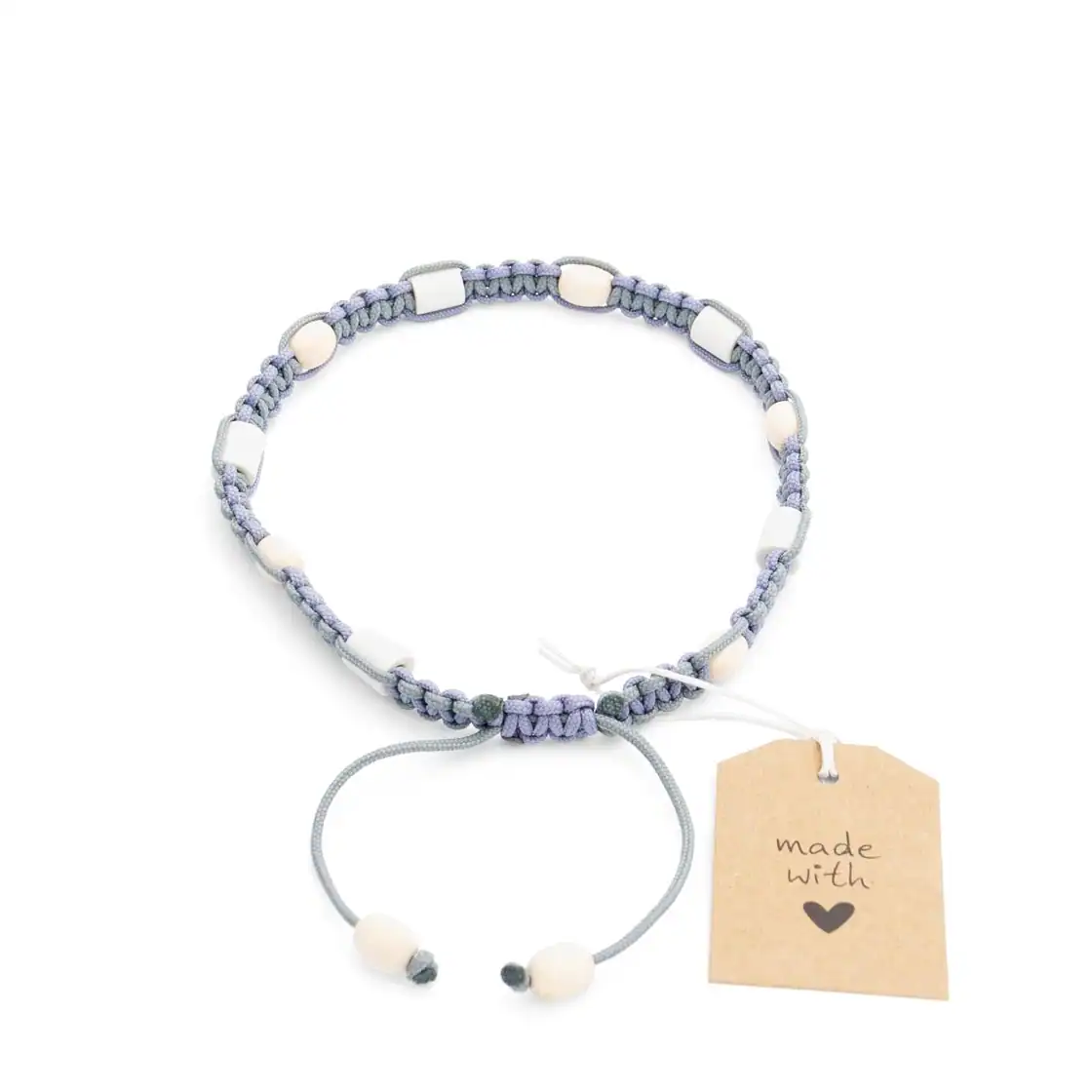 em-halsband-l-flieder-grau3.webp EM Halsband L Flieder & Grau ohne Blume des Lebens – Bild 1