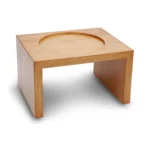 Futterstation - Buche dunkel einzeln S