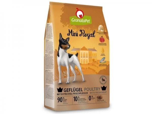 granatapet-mini-royal-gefluegel-hundefutter-trocken.jpg Mini Royal Geflügel – Bild 1