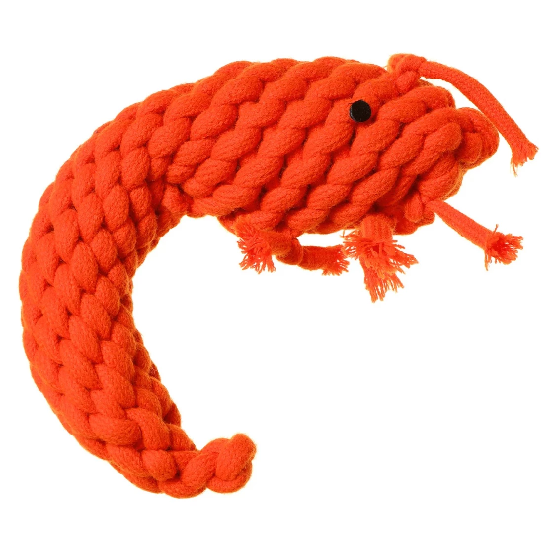 hundespielzeug-outback-tails-susi-shrimp-recycelter-wasserflasche-u-baumwolle.webp Hundespielzeug "outback tails" - Susi Shrimp – Bild 1