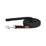 Koch Schleppleine ohne Handschlaufe- Schwarz/rot 16mm 10 m