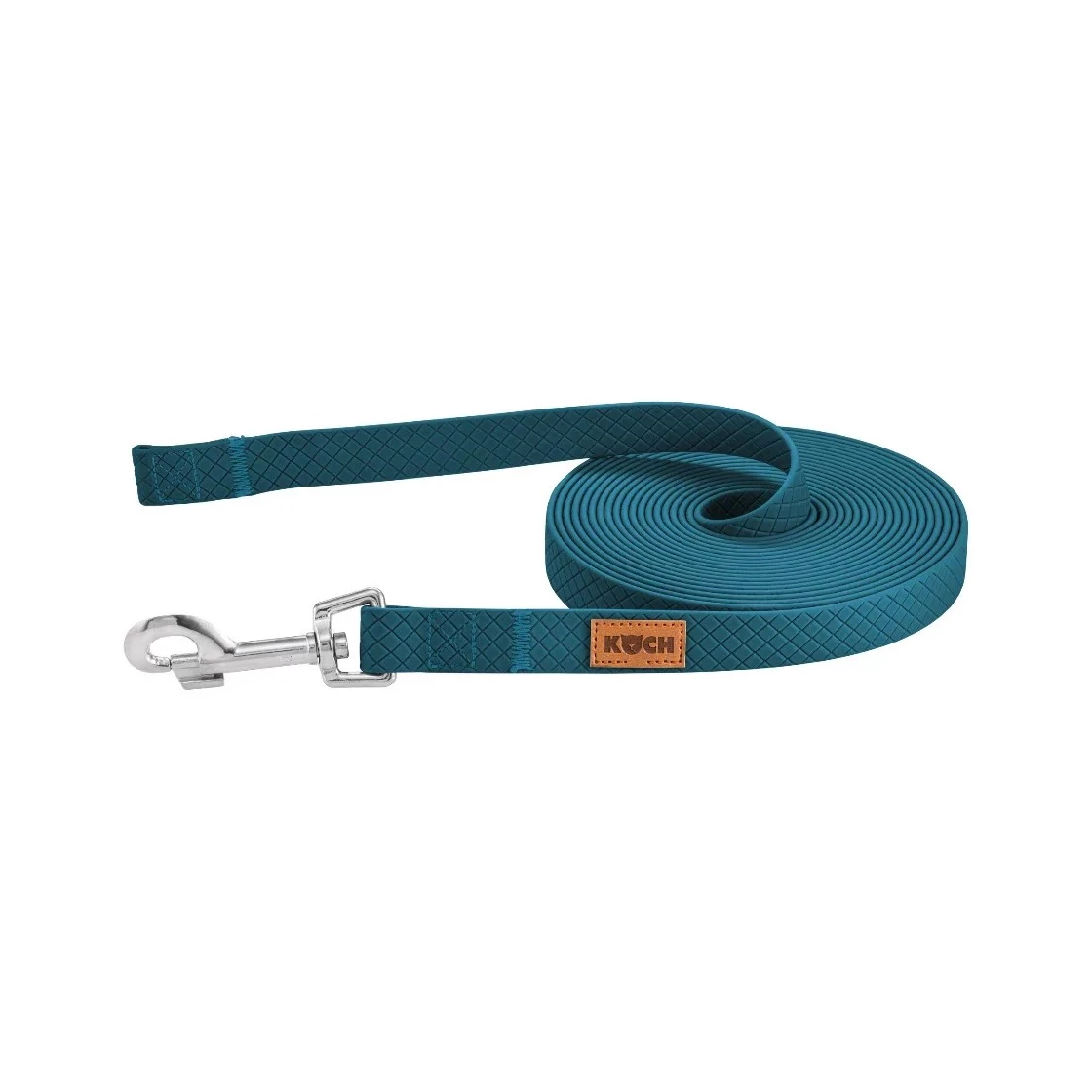 leichte-wasserabweisende-schleppleine-koch_6.webp Koch Schleppleine ohne Handschlaufe- Petrol 10mm 5 m – Bild 1