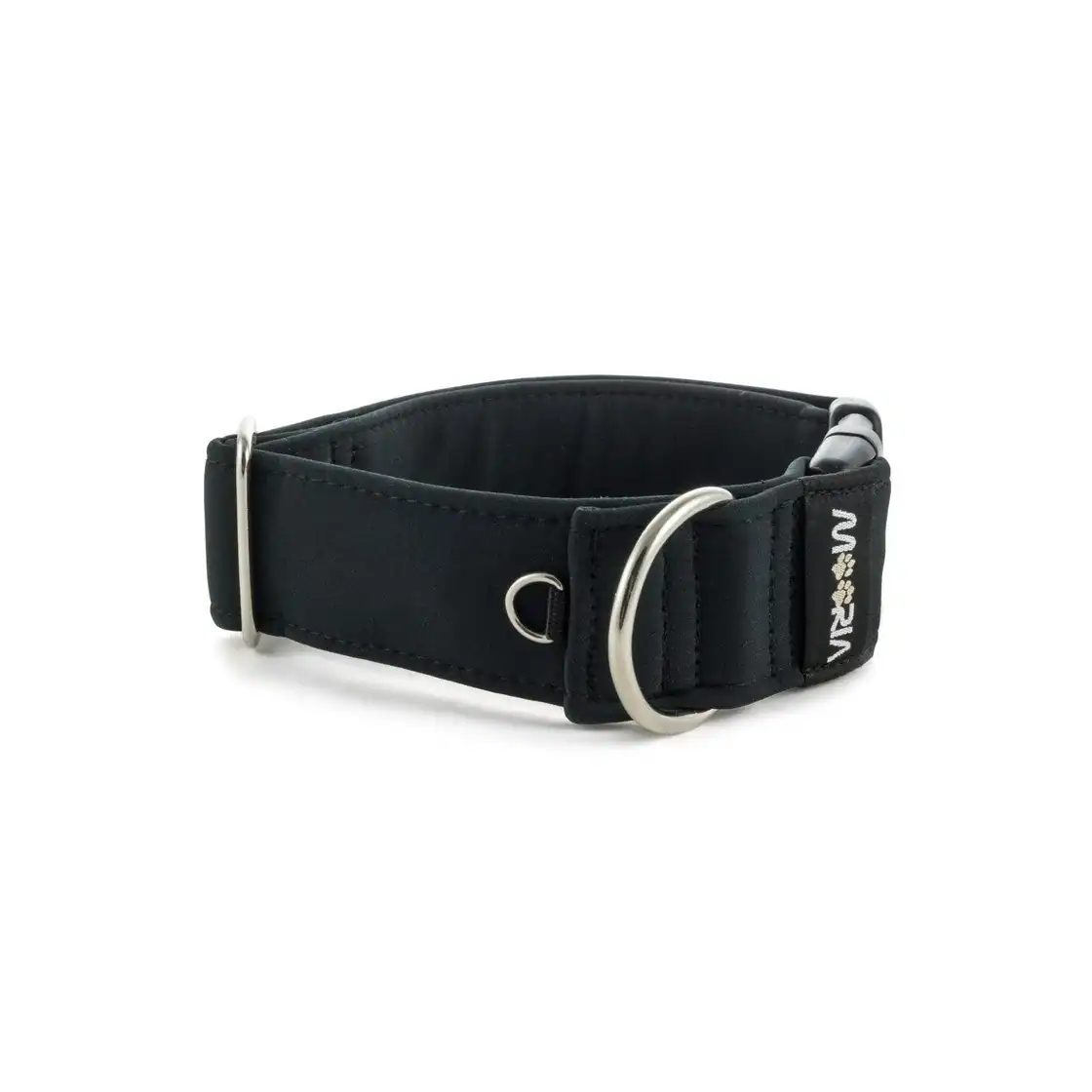 martingale-halsband-hund_13.webp Martingale Hundehalsband - M (I) Graphite Black – Bild 1