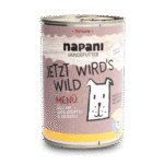 Menü für Hunde "Jetzt wird's Wild" mit Wild und Süsskartoffeln