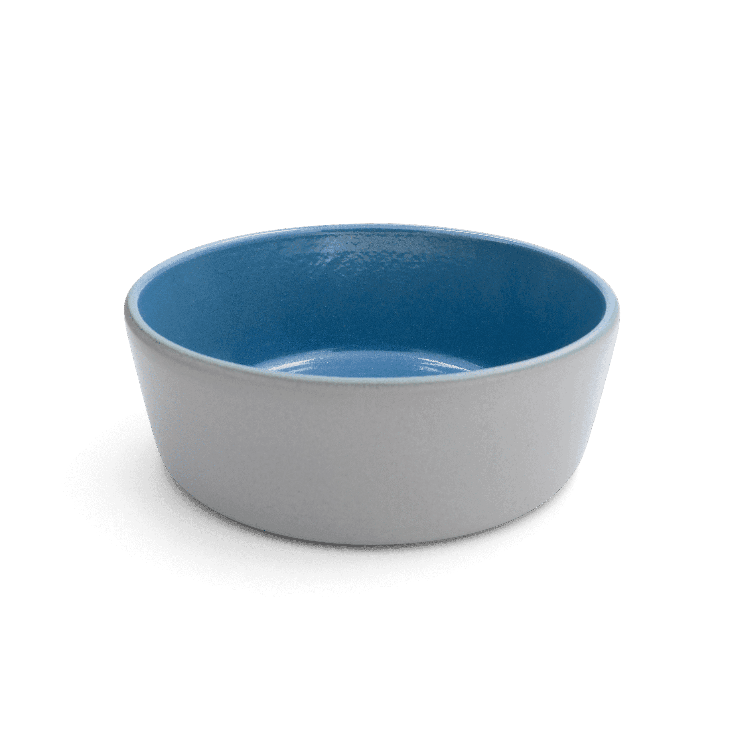 napani_napf_blau_m_1-scaled-1.png Keramikfutternapf grau/taubenblau M – Bild 1