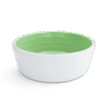 Keramikfutternapf creme/apfelgrün L