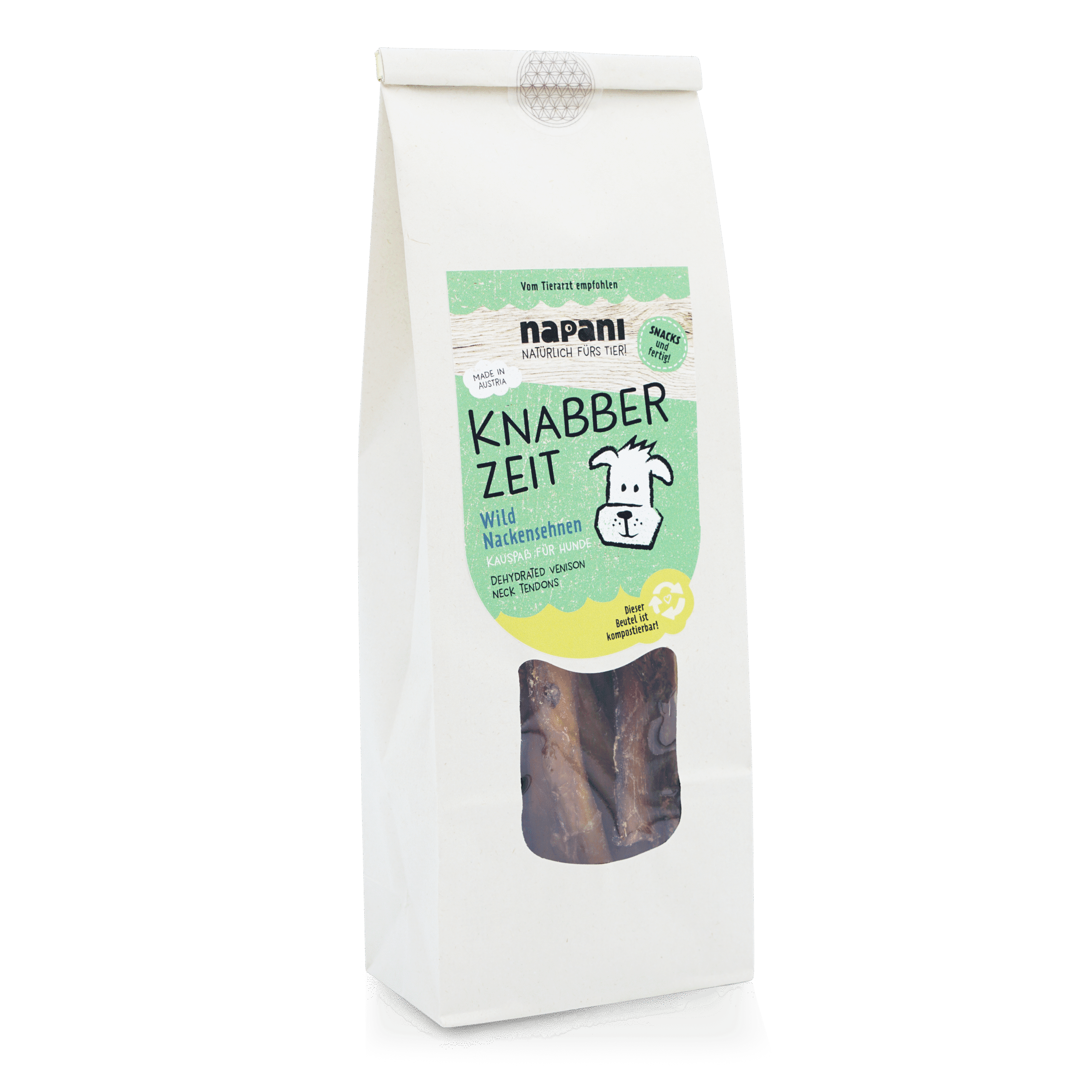 napani_wild_nackensehnen-scaled-1.png Knabber Zeit - Wild Nackensehnen getrocknet für Hunde – Bild 1