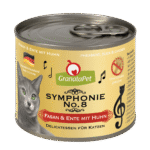 Symphonie Nr. 8 Nassfutter Fasan und Ente mit Huhn