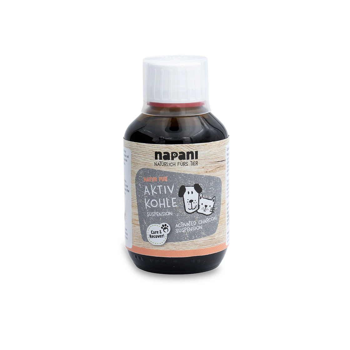 Aktivkohle Suspension für Hunde & Katzen, 150ml