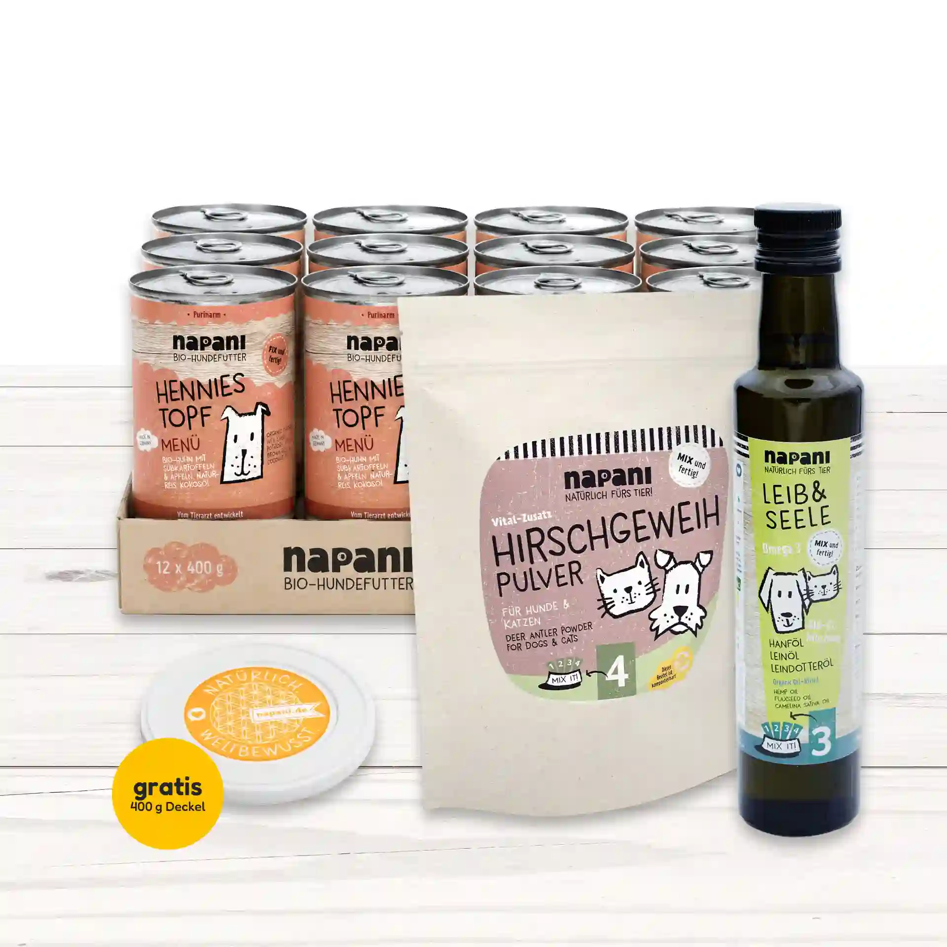 napani Probierpaket «Hennies Topf»