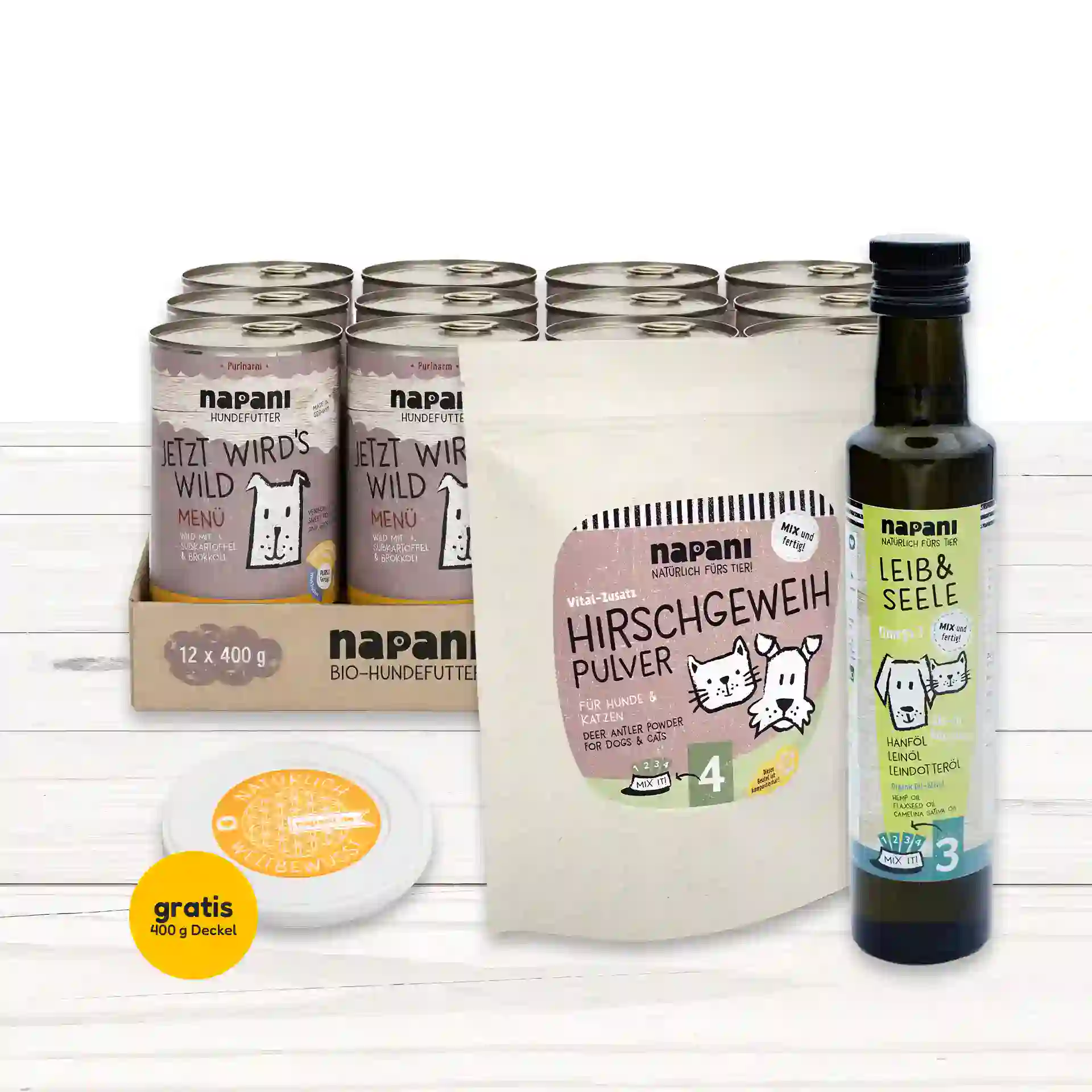 napani Probierpaket «Jetzt wird’s wild»