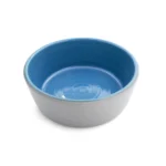 Keramikfutternapf grau/taubenblau – Bild 7