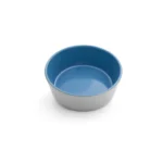 Keramikfutternapf grau/taubenblau – Bild 3